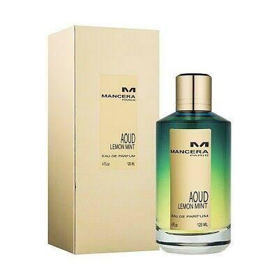 Mancera Aoud Lemon Mint parfém 120ml orıjınal JLT 